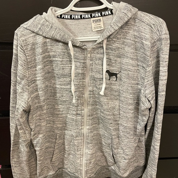 Victoria secret Pink zip up sweater. - Picture 1 of 4